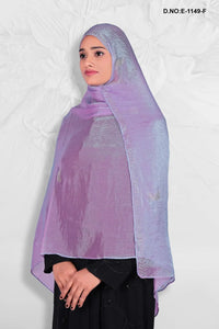 Purple Elegant Diamond Stone Work Dupattas For Women