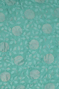 Refined Brasso Fabric with Fine Foil Work for a Subtle