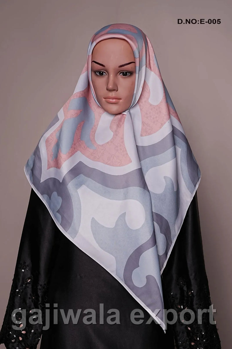 Silk Designer Scarf for Female