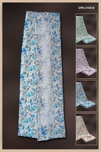 Sky Blue Perfect for flowy silhouettes like dresses, tunics, and scarves fabric