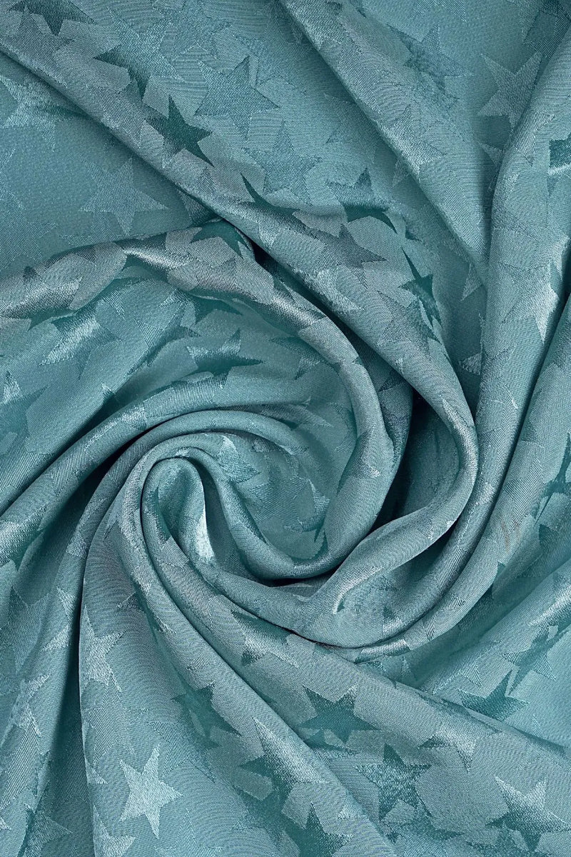 Sky Blue Satin Jacquard A Stunning Fabric For Intricate Design