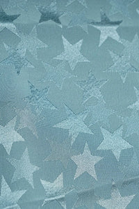 Sky Blue Satin Jacquard A Stunning Fabric For Intricate Design
