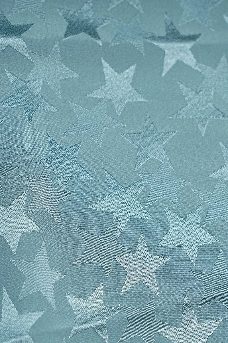 Sky Blue Satin Jacquard A Stunning Fabric For Intricate Design