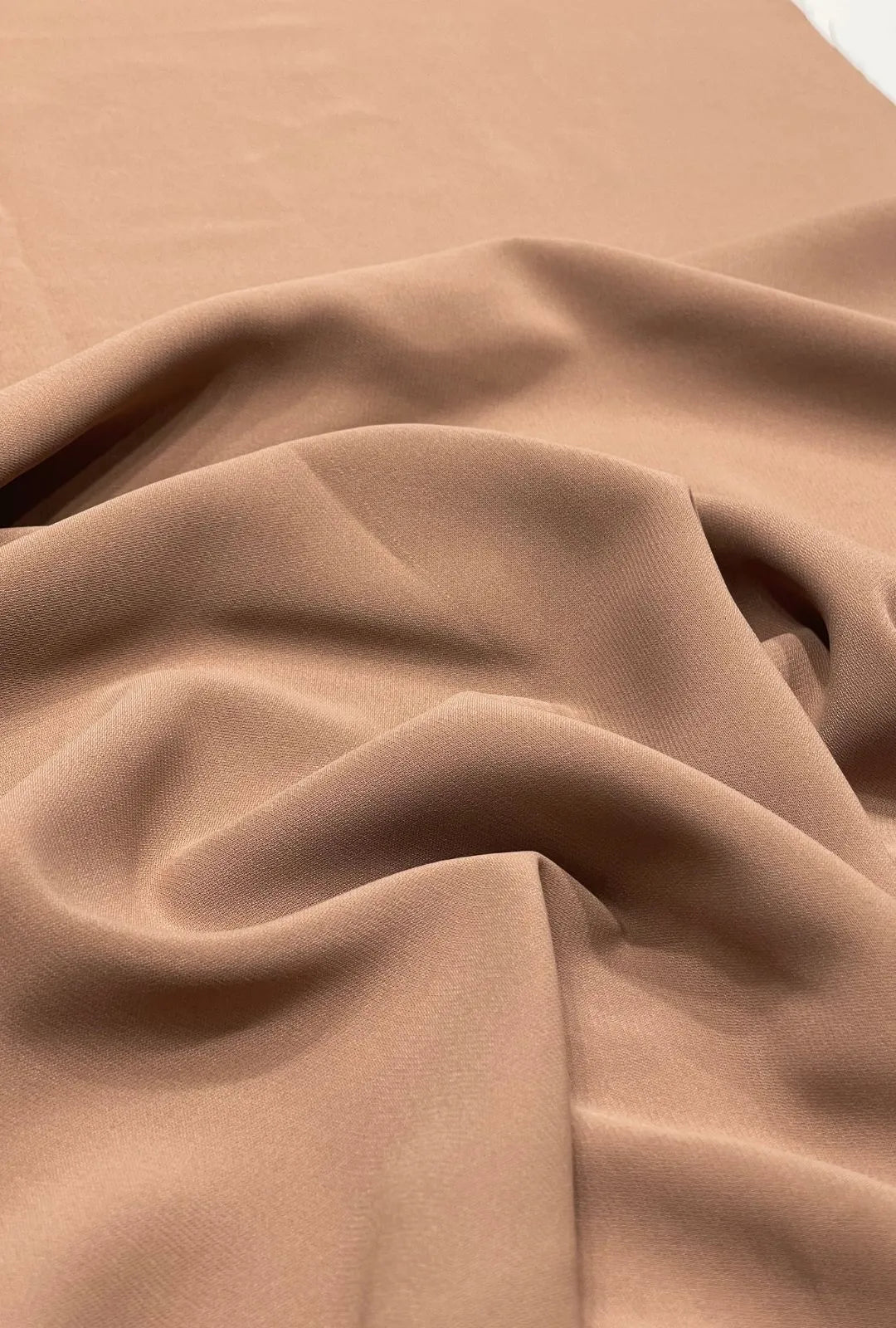 Premium Smooth Heavy Drape Solid Polyester Nida Fabric