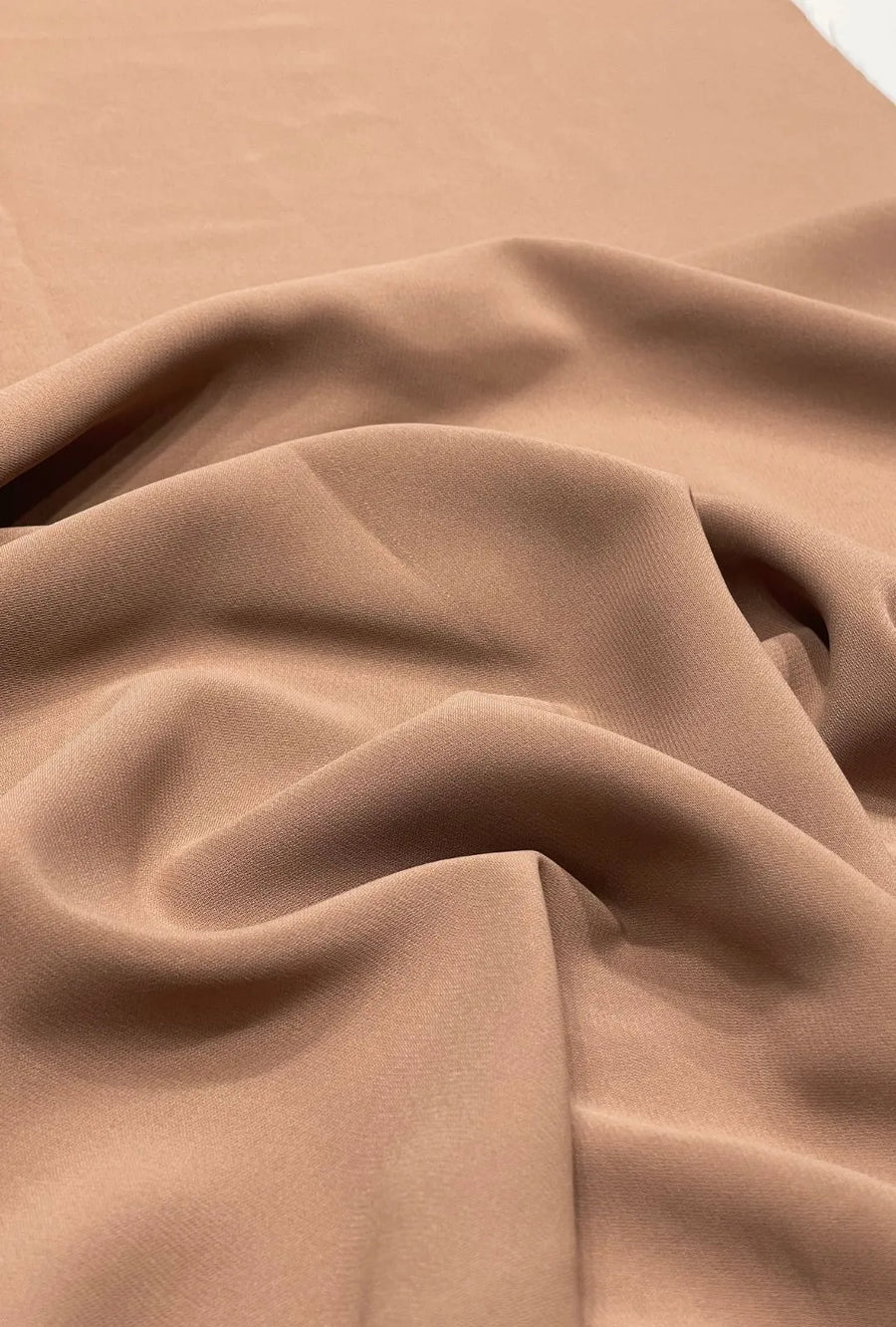 Premium Smooth Heavy Drape Solid Polyester Nida Fabric