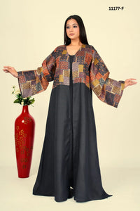 Soft Linen Crochet Shrug with Flowing Abstract Patterns