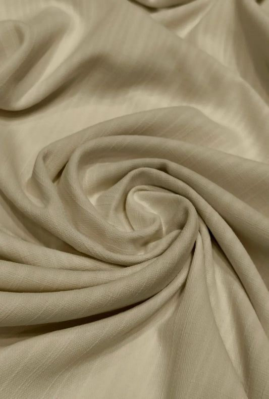 Sophisticated Solid Textured Jute Fabric For Boutique Apparel