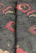 Splendid Floral Embroidered Linen Luxury Hashimi Dress Fabric