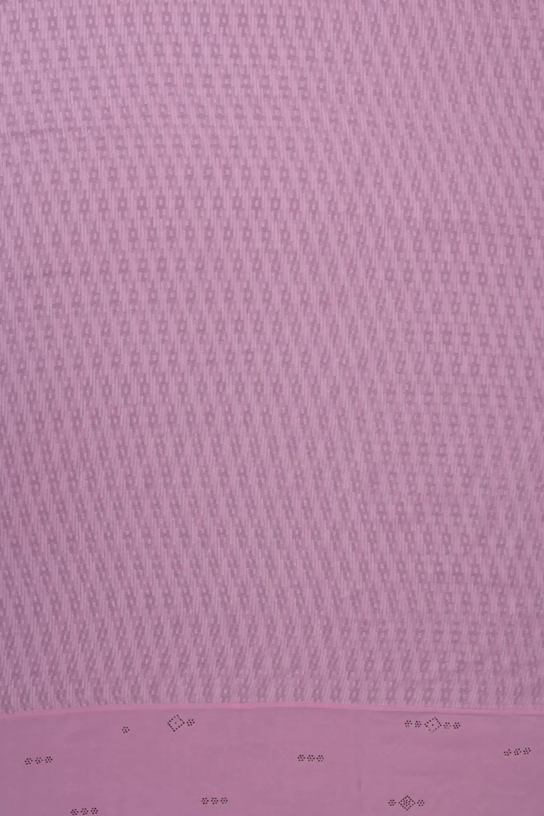 Stonework Border Pink Stole For Abaya