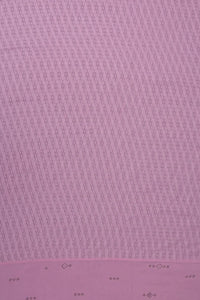 Stonework Border Pink Stole For Abaya