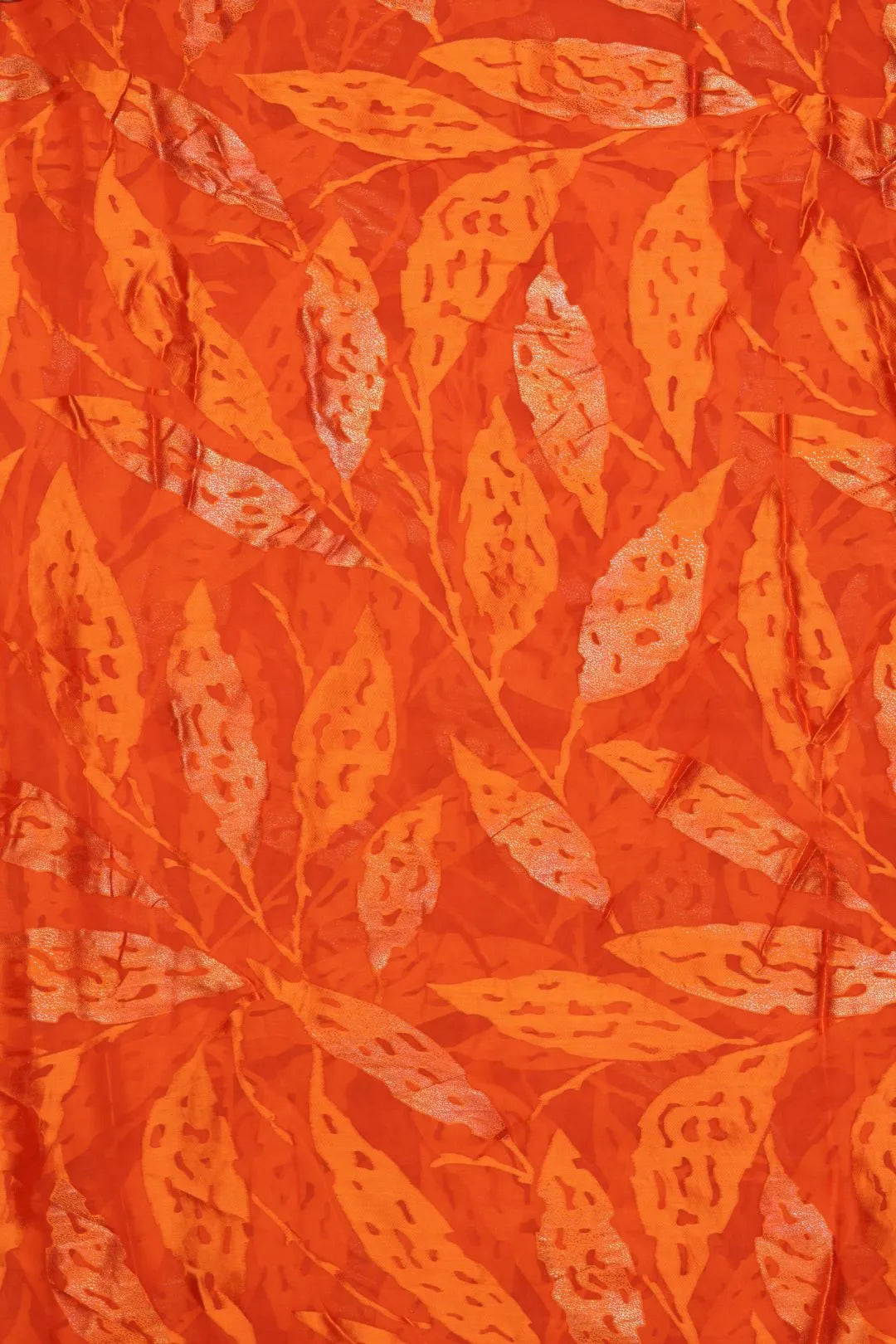 Stylish Brasso Fabric with Foil Print Design