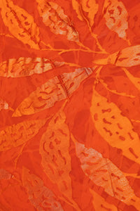 Stylish Brasso Fabric with Foil Print Design