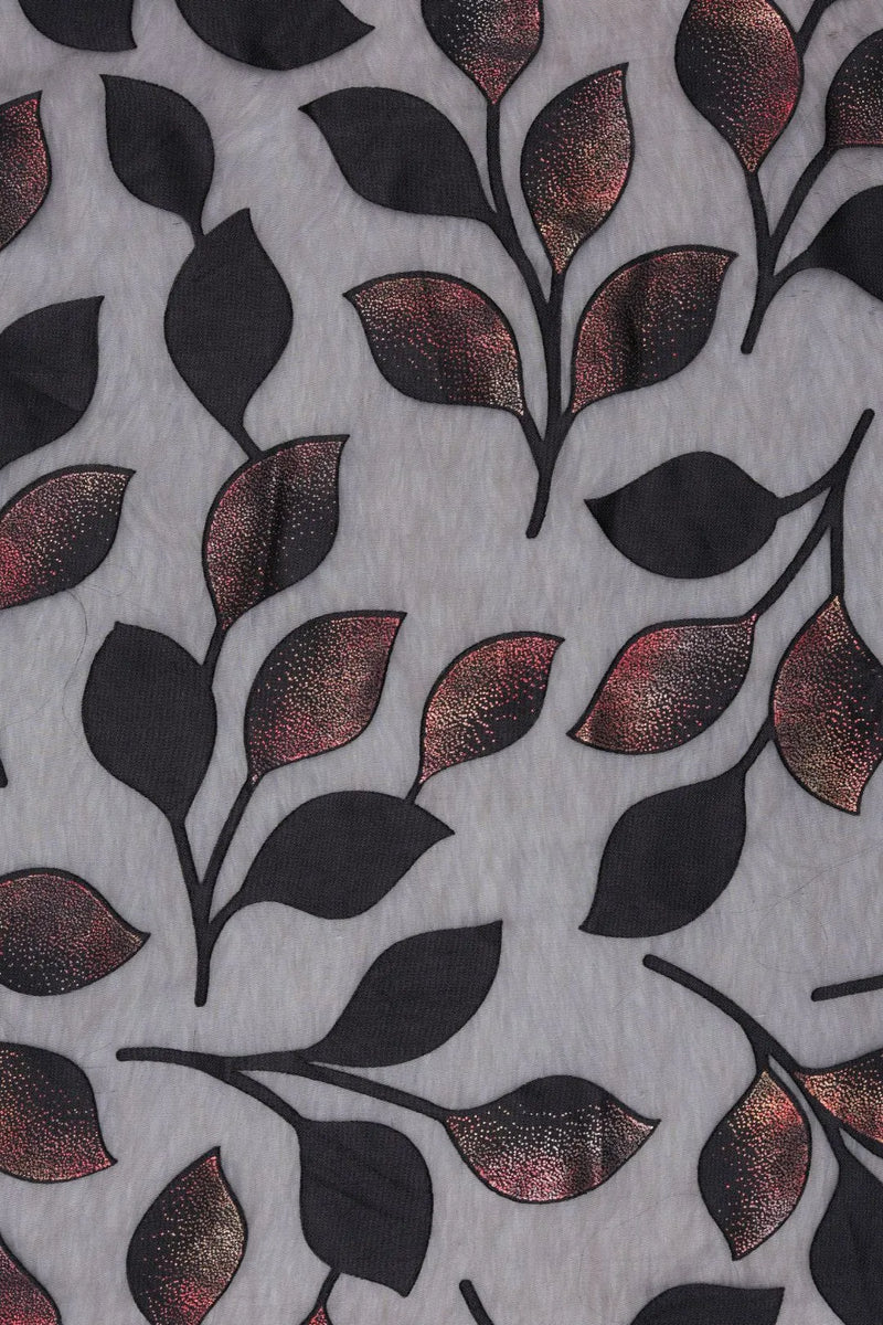 Vibrant Colored Foil Brasso Fabric Textile