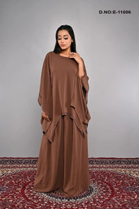 Asymmetrical Layered Modest Skirt Set for Women - غاجي والا إكسبورت Gajiwala Export