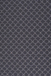 Black Sequin and Bugle Bead Pattern Fabric - غاجي والا إكسبورت Gajiwala Export