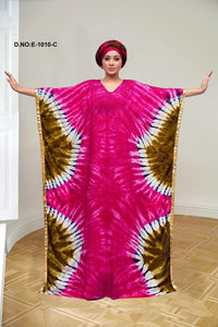 Bold Tie - Dye Farasha Kaftan Ready To Wear - غاجي والا إكسبورت Gajiwala Export