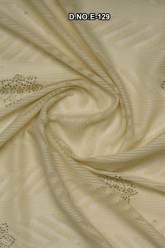 Chevron - Textured Stole with Crystal Starbursts - غاجي والا إكسبورت Gajiwala Export