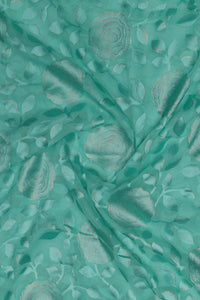 Cool Floral Metallic Brasso Fabric - غاجي والا إكسبورت Gajiwala Export