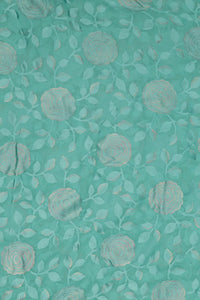 Cool Floral Metallic Brasso Fabric - غاجي والا إكسبورت Gajiwala Export