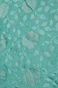 Cool Floral Metallic Brasso Fabric - غاجي والا إكسبورت Gajiwala Export