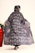 Cotton Chikankari Shrug with Ajrak-Inspired Design - غاجي والا إكسبورت Gajiwala Export