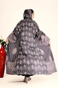 Cotton Chikankari Shrug with Ajrak - Inspired Detailing - غاجي والا إكسبورت Gajiwala Export