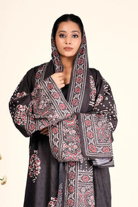 Cotton Chikankari Shrug with Ajrak - Inspired Detailing - غاجي والا إكسبورت Gajiwala Export