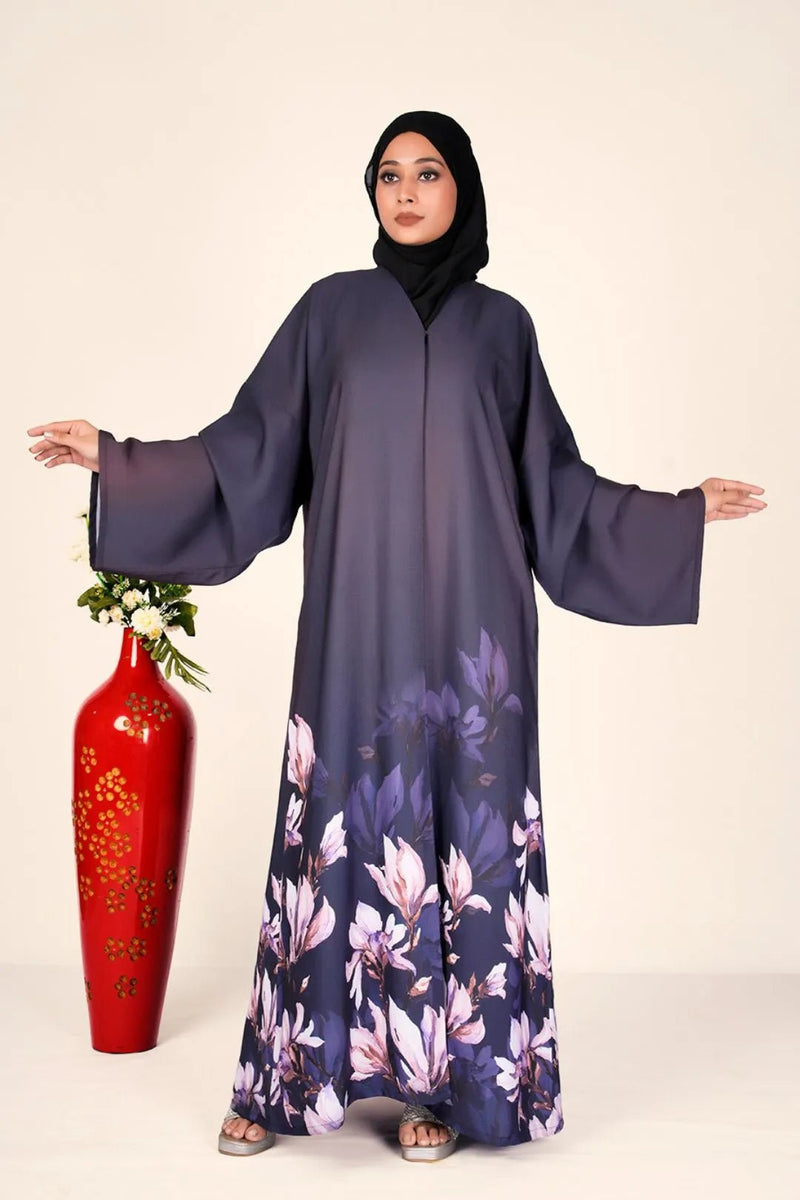 Crepe Shrug in Bloom with Petal Hem Accents For Women - غاجي والا إكسبورت Gajiwala Export