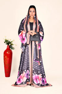 Crepe Shrug with Weightless Georgette Dupatta - غاجي والا إكسبورت Gajiwala Export