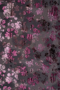 Crushed Wine Brasso velvet fabric - غاجي والا إكسبورت Gajiwala Export