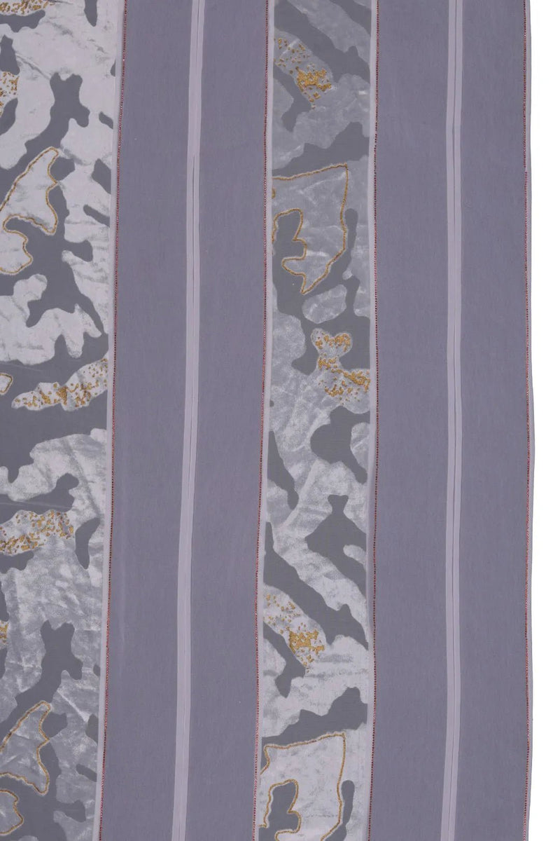 Delicate Iridescent Beaded Design Scarf for Women - غاجي والا إكسبورت Gajiwala Export