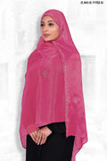 Designer Dupatta with Crystal Floral Accents - غاجي والا إكسبورت Gajiwala Export