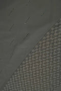 Dove Grey Textured Geometric Stripe Stole Luxury Designer Scarf for Women- غاجي والا إكسبورت Gajiwala Export