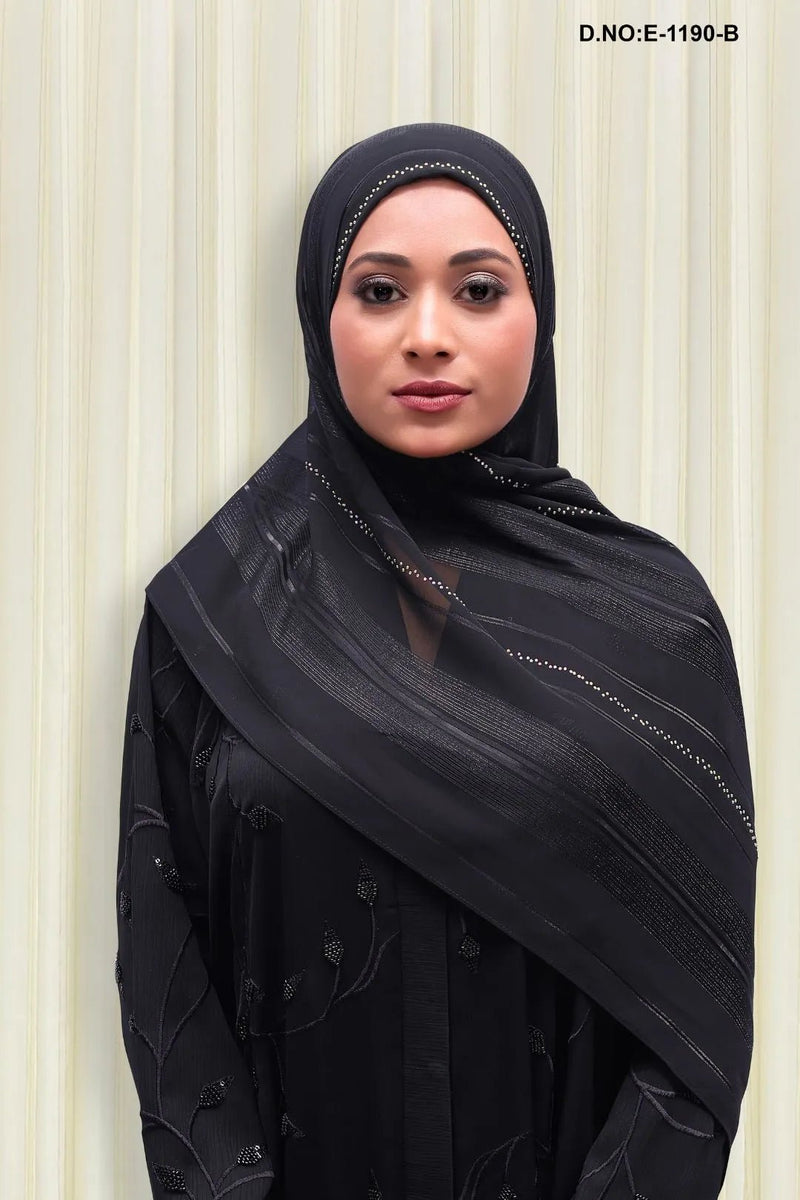 Dupatta with Linear Luminous Accents For Women - غاجي والا إكسبورت Gajiwala Export