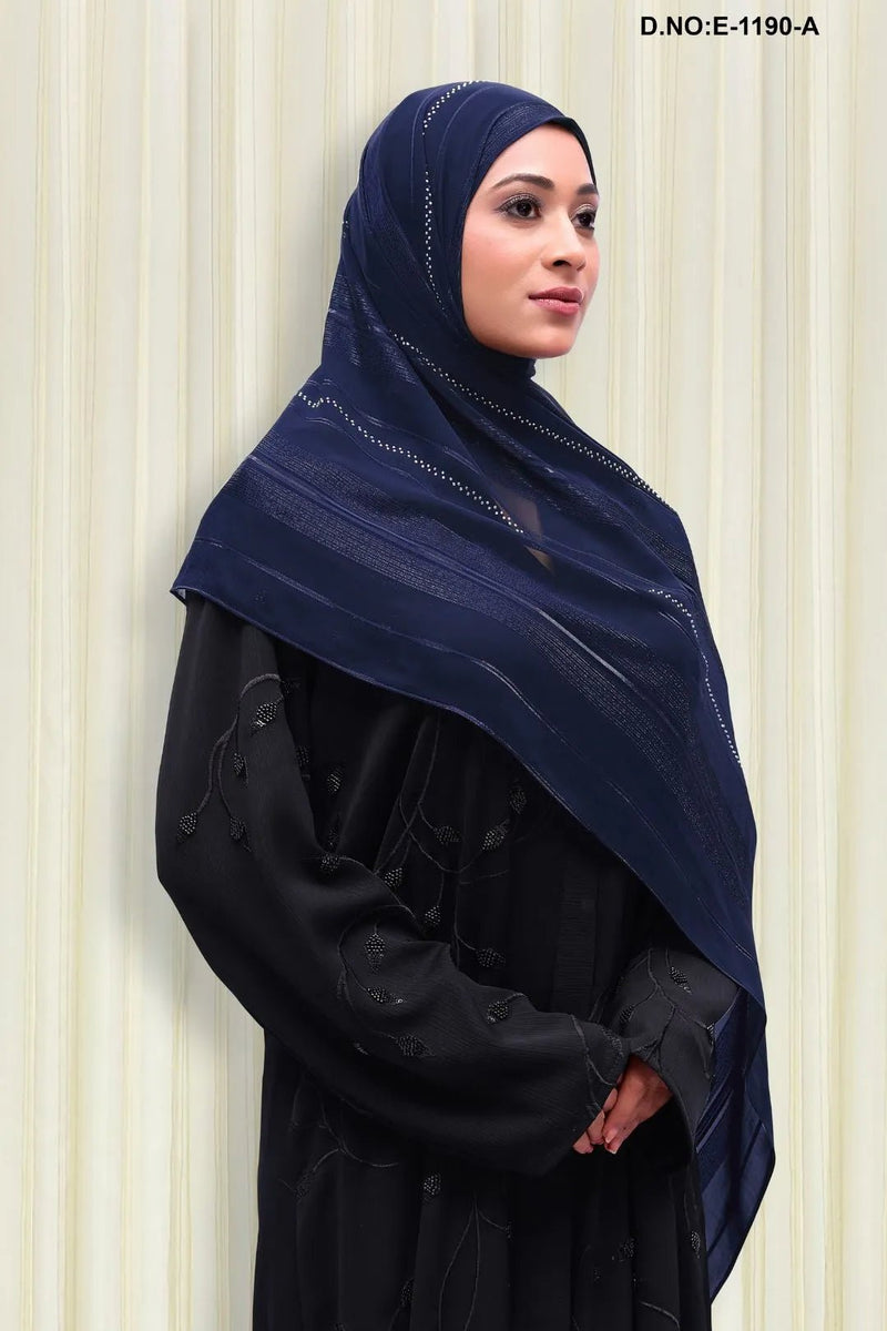 Dupatta with Linear Luminous Accents For Women - غاجي والا إكسبورت Gajiwala Export