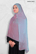 Dupatta with Metallic Shimmer Stripes For Women - غاجي والا إكسبورت Gajiwala Export