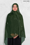Dupatta with Metallic Shimmer Stripes For Women - غاجي والا إكسبورت Gajiwala Export
