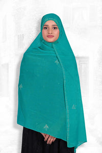 Dupatta with Shimmer Texture and Crystal Trim - غاجي والا إكسبورت Gajiwala Export