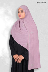 Dupatta with Vertical Luminous Stripes For Women - غاجي والا إكسبورت Gajiwala Export