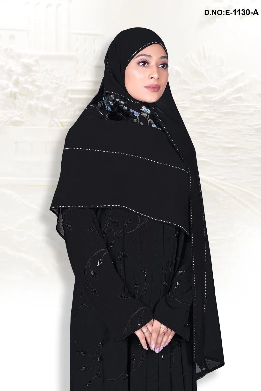 Elegant Dupatta with Multi-Color Design- غاجي والا إكسبورت Gajiwala Export