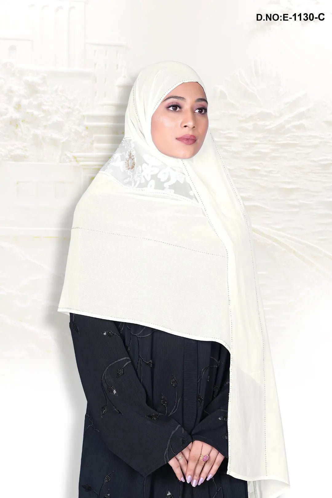 Elegant Dupatta with Multi-Color Design - غاجي والا إكسبورت Gajiwala Export