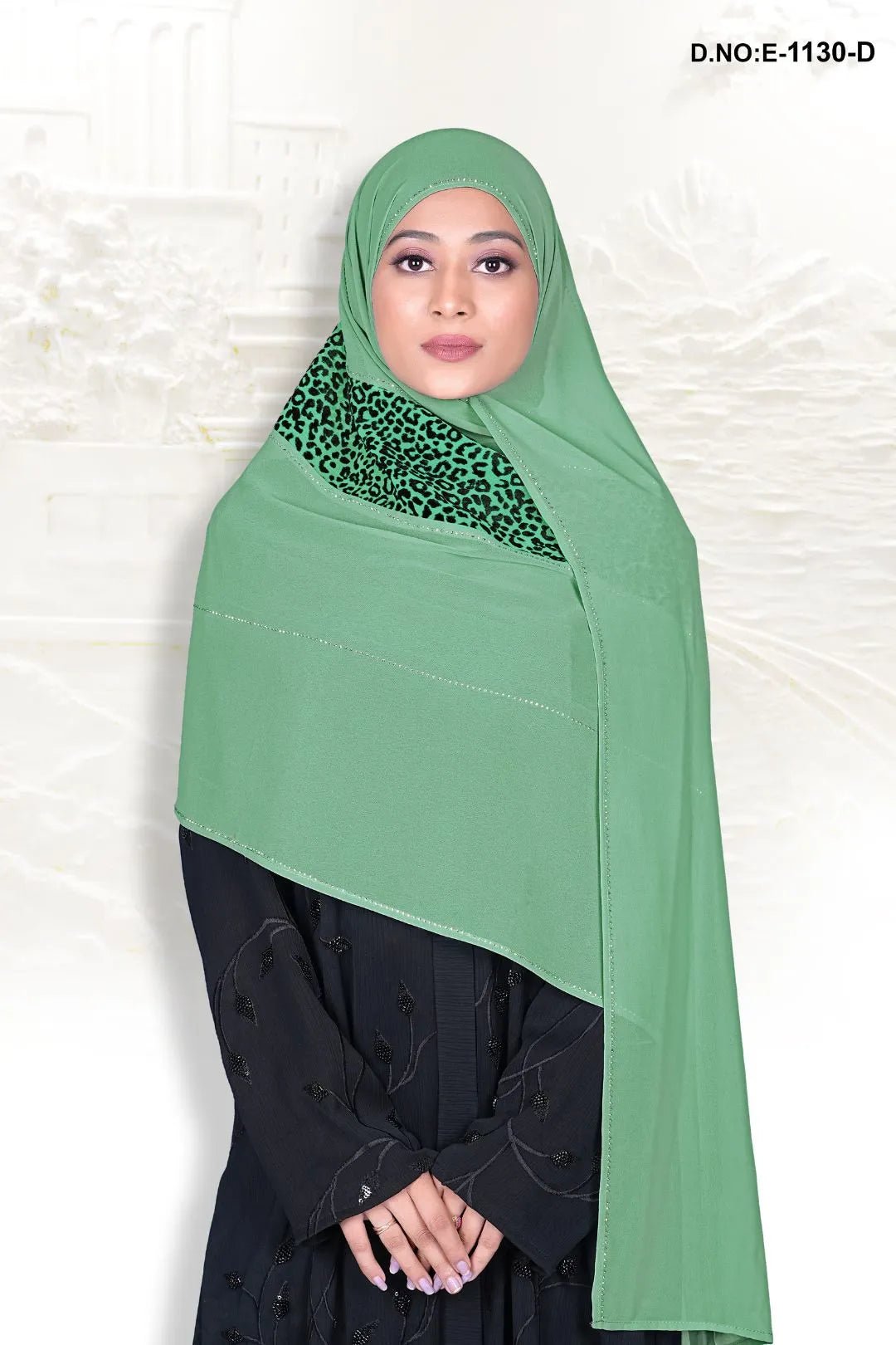 Elegant Dupatta with Multi-Color Design- غاجي والا إكسبورت Gajiwala Export