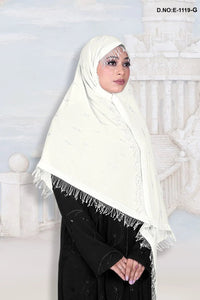 Elegant Ensemble with Statement Dupatta Trim - غاجي والا إكسبورت Gajiwala Export