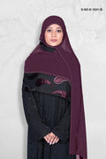 Elegant Modesty Veil with Jacquard Pattern Dupatta - غاجي والا إكسبورت Gajiwala Export