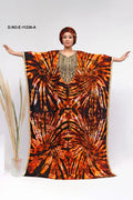 Embroidery Yoke Kaftan Farasha Gown For Women - غاجي والا إكسبورت Gajiwala Export