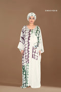 Farasha Gown with Bright Print and Patchwork - غاجي والا إكسبورت Gajiwala Export