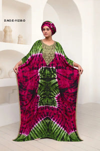 Farasha Gown with Gold Embroidered Yoke - غاجي والا إكسبورت Gajiwala Export