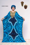 Farasha Gown with Gold Embroidery Yoke - غاجي والا إكسبورت Gajiwala Export