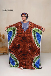 Farasha Kaftan with Gold and Silver Beading - غاجي والا إكسبورت Gajiwala Export