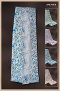 Floral Print Dress Material with Texture Fabric - غاجي والا إكسبورت Gajiwala Export
